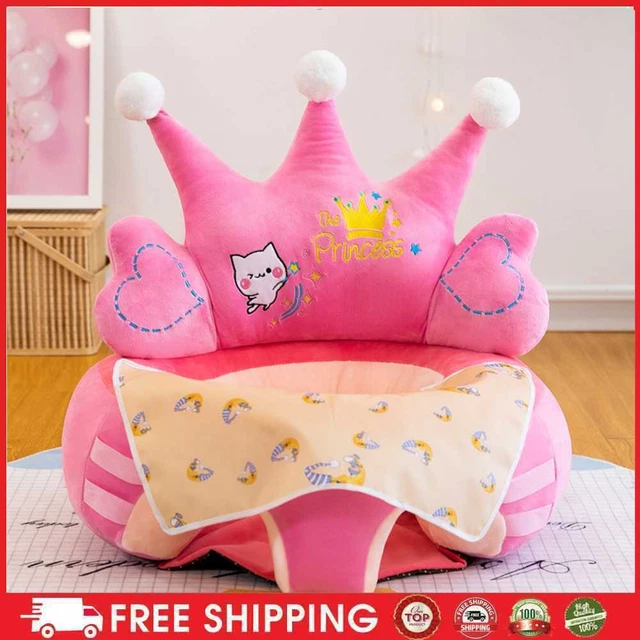 Tappetino seggiolino cartone animato bambino design corona elastico unisex senza riempitivo