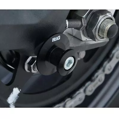 R&G Paddock Stand Bobbin Elevation Black (M8) Honda VFR800 v-tec 2002 - 2013