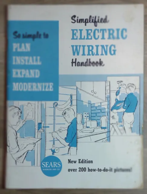 Simplified Electric Wiring Handbook - New Edition 1962 Sears