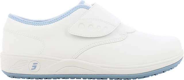 Chaussures De Travail Médicales Safety Jogger Modèle OXYPAS - Blanc, Cuir, Pour Femme - Neuf