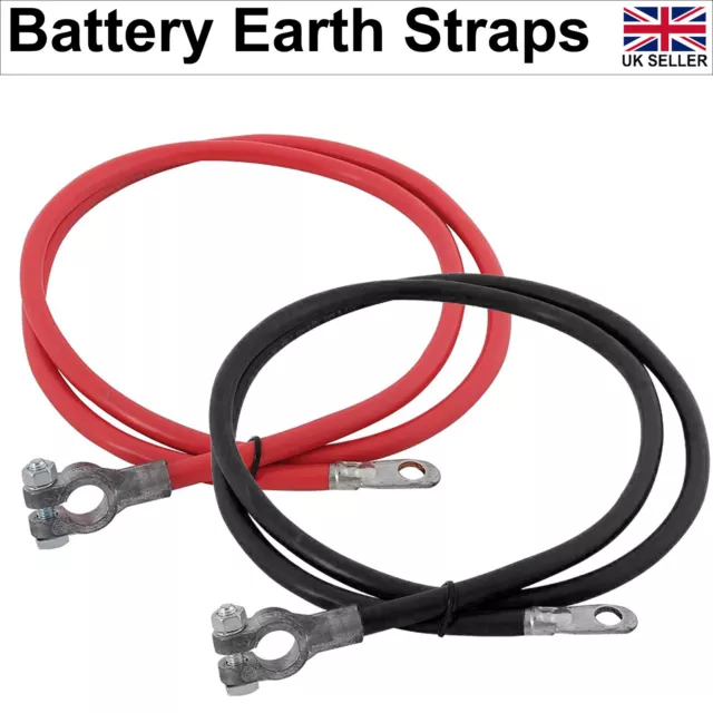 Battery Lead Power Strap Earth Positive Negative Cable 16mm²-110A Car Van Truck