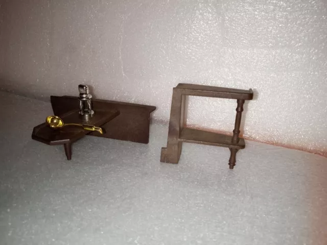 Vintage Playmobil 3550 Pirate Ship Bookshelf Table Lamp Ladle