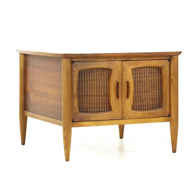 Lane Mid Century Walnut Side End Table