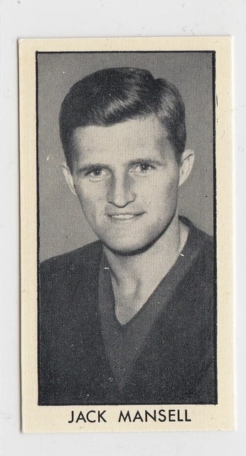 1957 D C Thomson (Abenteuer) Fußballstars #7 Jack Mansell, Portsmouth