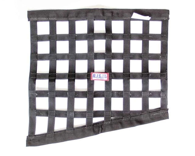 Rjs Safety Black Angled Window Net 10000101