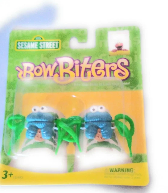 SESAME STREET BOW Biters Cookie Monster NIP 17 99 PicClick