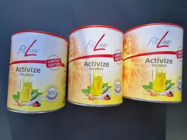 Fitline Activize Oxyplus Lemongras Limited edition 3 x MHD 10/23