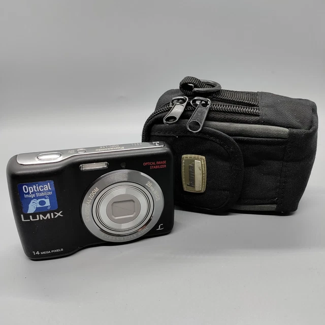 Panasonic Lumix DMC-LS6 14.1MP Compact Digital Camera Black Tested
