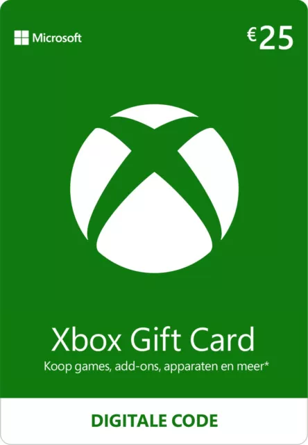 Xbox One Buono Digitale  Da 25 Euro- Leggi La Descrizione Prima Di Acquistare