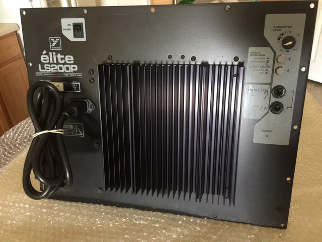 YORKVILLE LS200P Elite Series Powered Subwoofer Plate 184.99