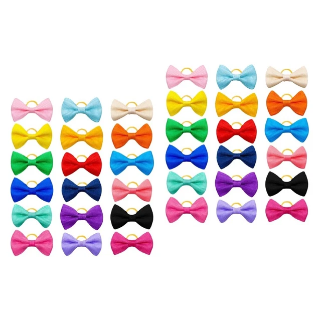 100 uds decoraciones para perros lazos para cachorros lazos para pelo para perro por perro