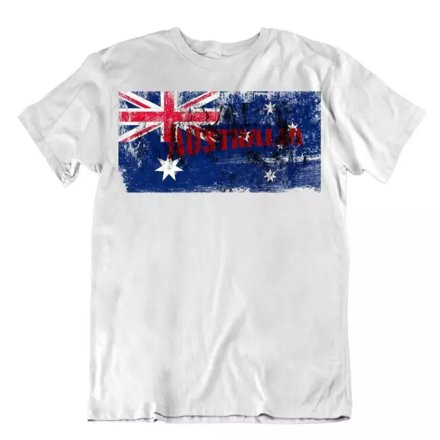 Australie Drapeau Tee Shirt Souvenir De Voyage Blouse mode Australia flag Tshirt