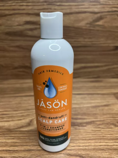 JASON Natural Products - Anti Dandruff Scalp Care 2 in 1 Shampoo & Conditioner