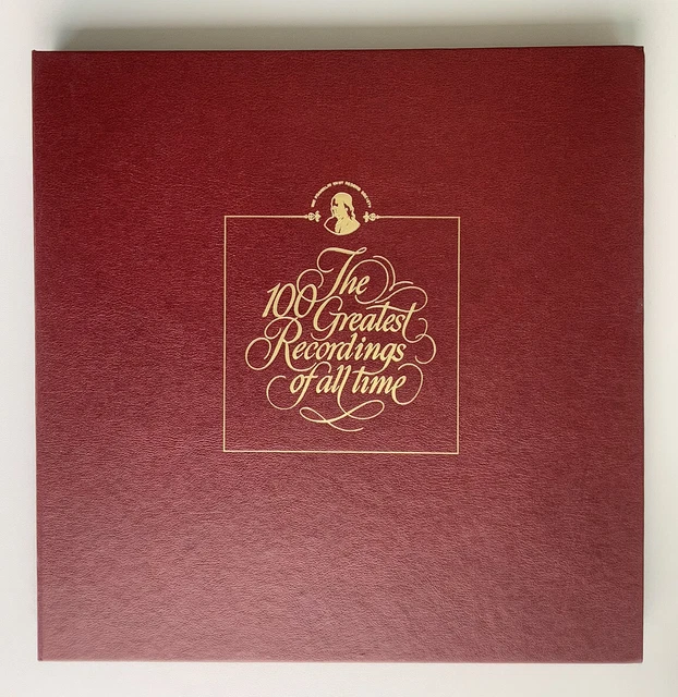 THE 100 GREATEST Recordings Of All Time Franklin Mint Record 65 +66