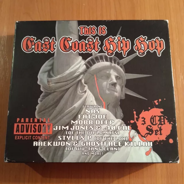 This Is East Coast Hip Hop▪︎x3-CD Boxset▪︎2007▪︎XRAY▪︎EXPLICIT CONTENT▪︎ *RARE*