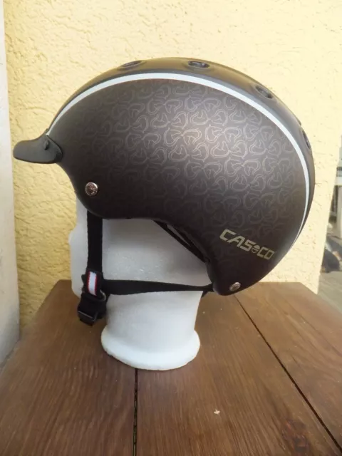 CHOICE braun Reithelm, Skihelm, Fahrradhelm Gr. 52-56, verstellbares Drehrad