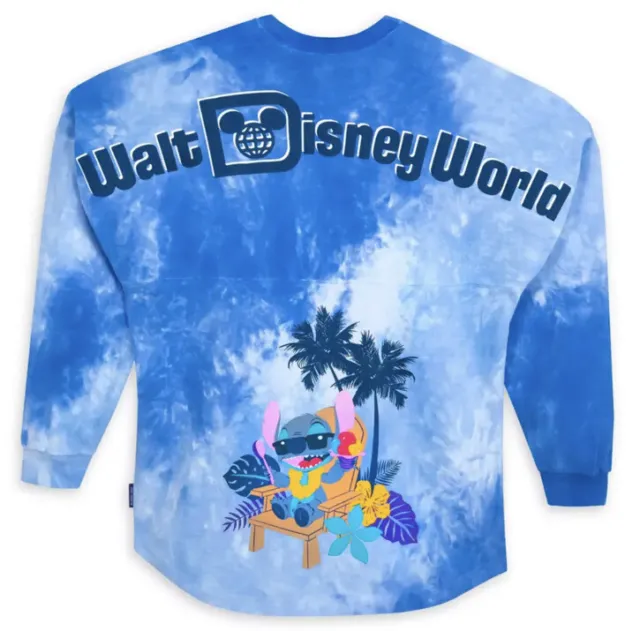 Disney World Parks STITCH Hawaii 🌺 Vacation Mode Adult Spirit Jersey Large NEW