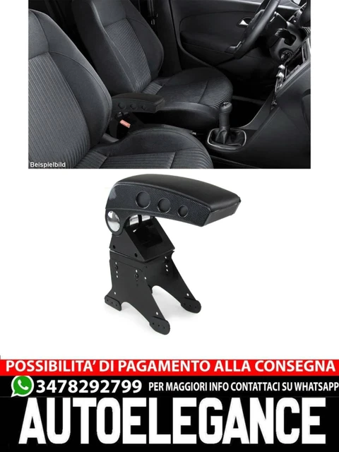 Organizer Console Centrale Per Alfa Romeo Giulia 2017-2019 - Vanetto Portaoggetti In ABS Nero - Foto 9