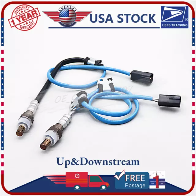 Set(2) Upstream&Downstream Oxygen O2 Sensor For 2003-2005 Mazda 6 2.3L