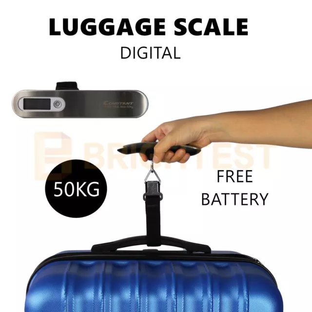 Portable LCD Digital Electronic Fishing Travel Luggage Hanging