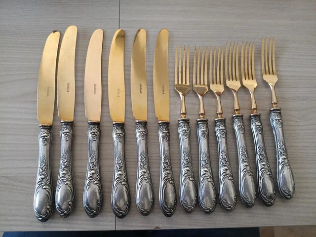 Forchette di plastica argentate 24 pezzi – Posate monouso per feste - Italia