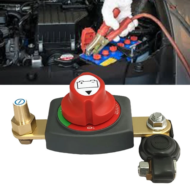 Interrupteur Coupe-Circuit Batterie 600A - Déconnecteur Haute Puissance Pour Voiture Et Bateau