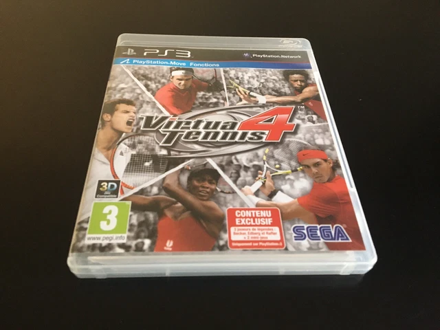 Virtua Tennis 4 Edition Fr Pal Sony Playstation 3 Ps3 Complet