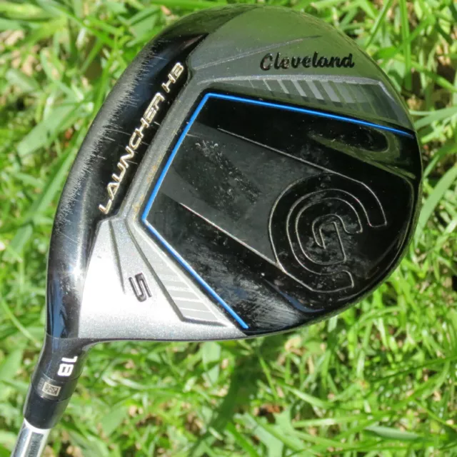 Cleveland Launcher HB 18º 5 Fairway Wood Miyazaki Regular Graphite Left Handed