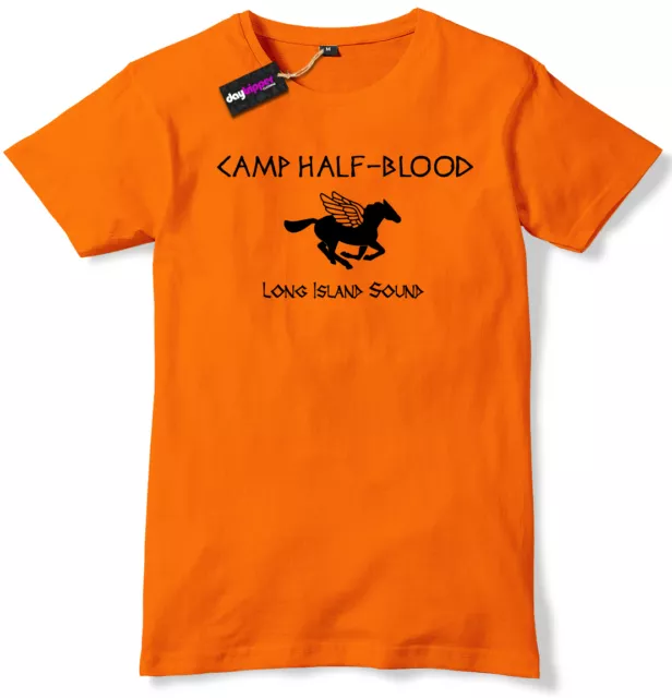 Camp Half Blood lustiges Buch T-Shirt Herren/Jungen