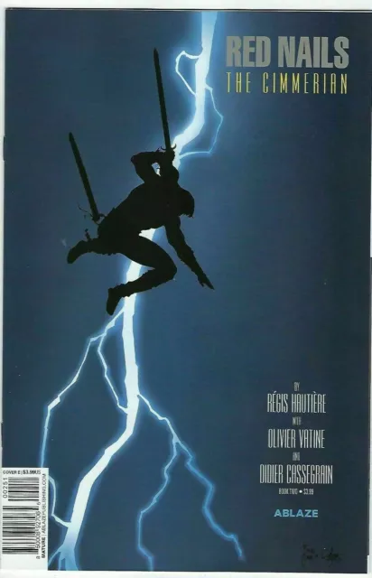 Ablaze Comics Cimmerian Red Nails #2 Dark Knight Parody Variant