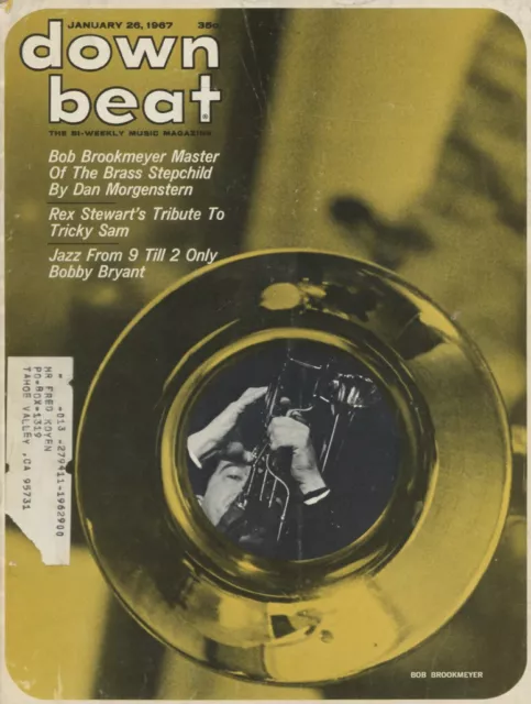 DOWN BEAT January 26, 1967 - Bob Brookmeyer, Rex Stewart, Bobby Bryant