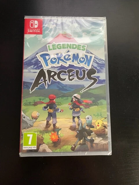 pokemon arceus switch neuf sous blister