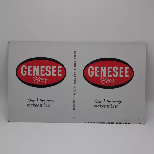 Genesee Unrolled 355ml Lata Cerveza Plano Hoja Magnético