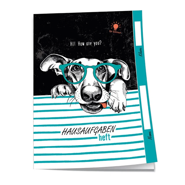 Trötsch Hausaufgabenheft für Schlaue Cool Dog Trötsch Verlag GmbH & Co.KG 96 S.