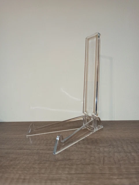 Espositore In Plexiglass Wallazz 10x15 Cm Con Supporto - Porta Menu Trasparente, Portafoto Da Tavolo | Ideale Per Ristoranti, Uffici, Fiere - Foto 5