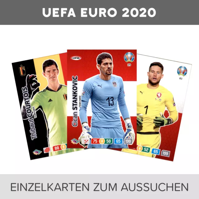 Panini UEFA EURO EM 2020 Adrenalyn XL Trading Cards Karten 1-243 zum aussuchen