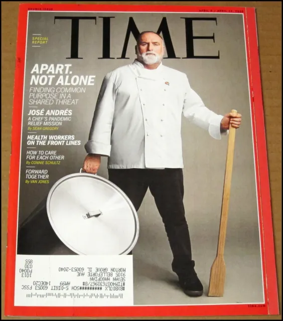 4/6/2020 4/13/2020 Time Magazine Jose Andres Pandemic Health Workers Remote Work