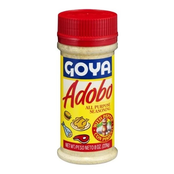 GOYA ADOBO ALL Purpose Seasoning with Pepper 8 oz (Pack of 6) 22.99