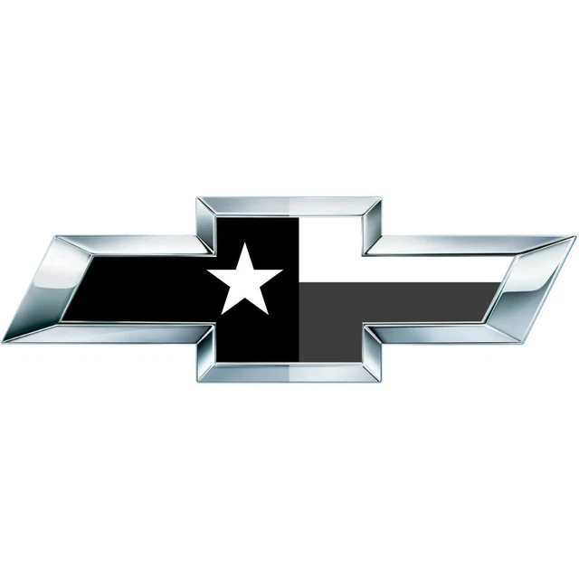 CJ BW Silverado Texas State Flag Emblema universale di fogli di vinile...