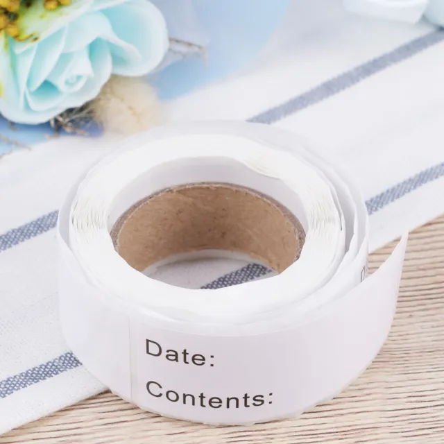 125 Pcs/Roll Jar Date Labels Kitchen Container Stickers Food Storage