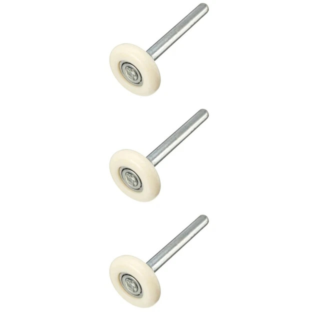 Produktbild von BQLZR Nylon-Kugellager 22mm Mit M10 Gewindebolzen – 2 Stück, Traglast 90 Kg, Geräuschlos