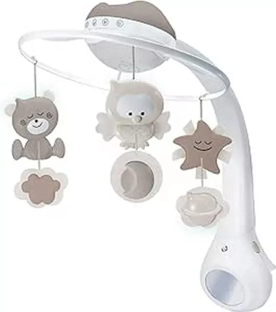 Mobile Infantino 3-in-1 Projector Musical Sternprojektor Naturgeräusche B-WARE