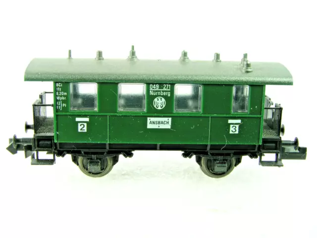 DRG Personenwagen 2. /3.  Kl.  Fleischmann 8052  Wagen Spur N World shipm 9,50