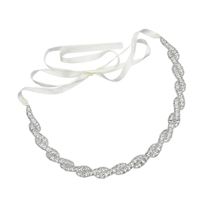 Cintura Matrimonio Abiti Da Sposa Cinture Strass Donna Diamante Miss