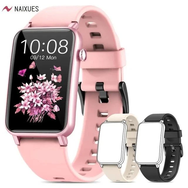 La meilleure smartwatch pour femme avec une fonction féminine : la NAIXUES®  Sport Smartwatch !