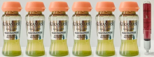 6 X Concentre Nutritive 12ML + 1 X Booster Resurfaçant 120ML Kerastase