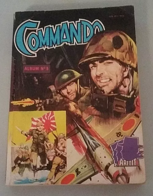 Comic Petit Format Commando Nr. 5 Aredit 1965