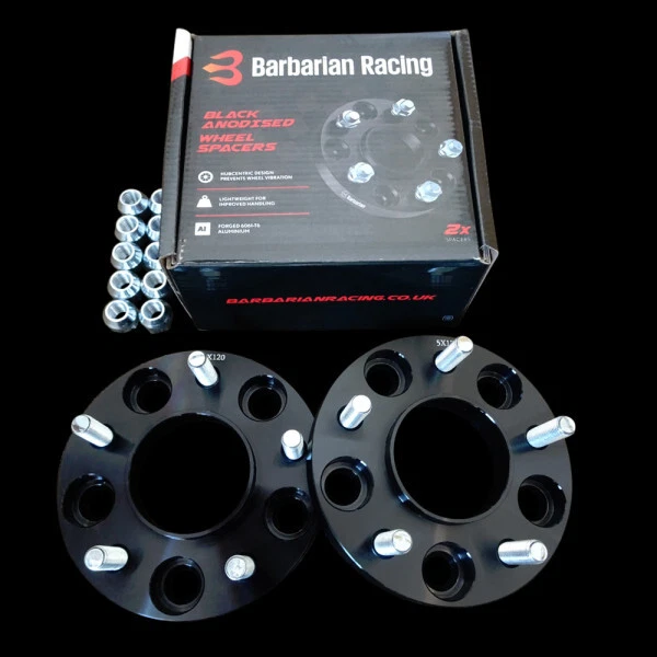 BMW E36, E46, E90/1/2/3 20mm Wheel Spacers + Convert to Studs, Track