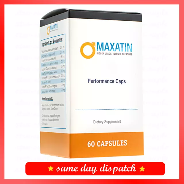 MAXATIN 60 Kaps besserer Orgasmus mehr Sperma super Ejakulation Xtrasize Member