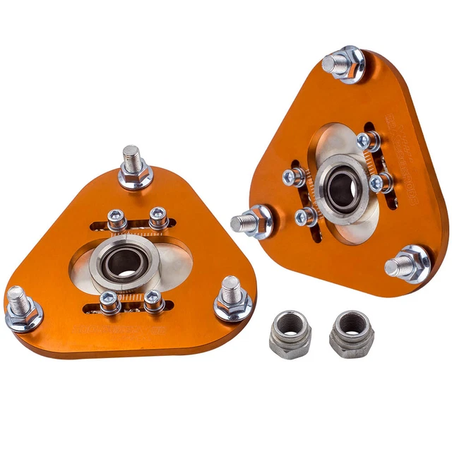 2 x cuscinetti a cupola Camber Caster piastre top mounts for Toyota Celica 2000-2006 NUOVI
